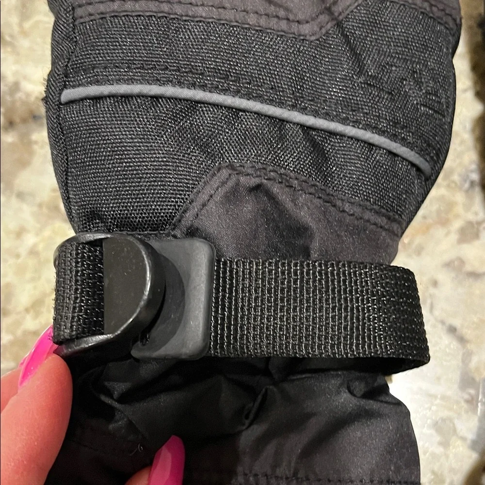 Gordini w/Gore-Tex Black kids Insulated Gloves